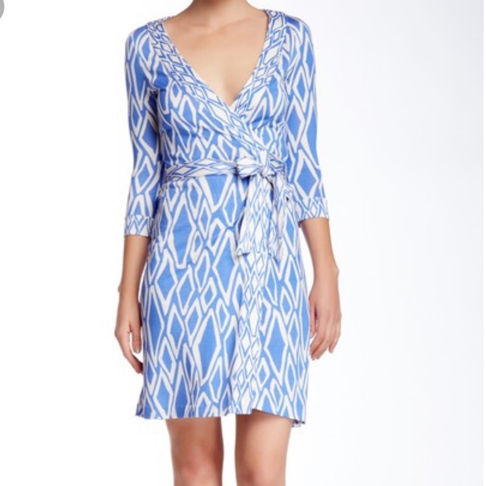DVF wrap dress